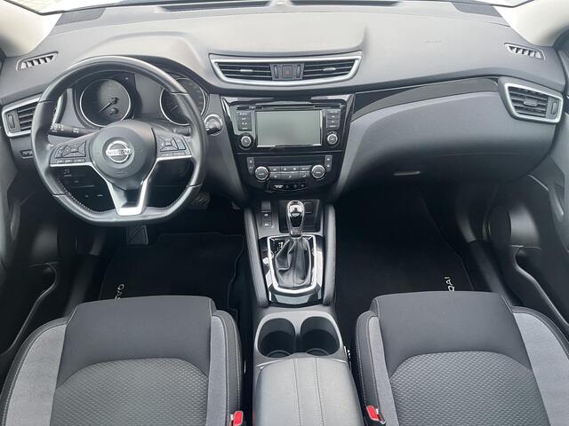 Nissan QASHQAI 1.3 DIG-T Tekna / Dealeronderhouden / Trekhaak (1500kg) / Panoramadak / Stuur- & Stoelverwarming / Rondzichtcamera / Adaptieve Cruise Control / Voorruitverwarming / Navigatie / Apple Carplay/Android Auto / Climate Control /