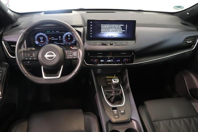 Nissan QASHQAI 1.3 MHEV Tekna Plus | Panoramadak | Lederen bekleding | Matrix LED | Elektr. voorstoelen | 360° Camera | Head up display |