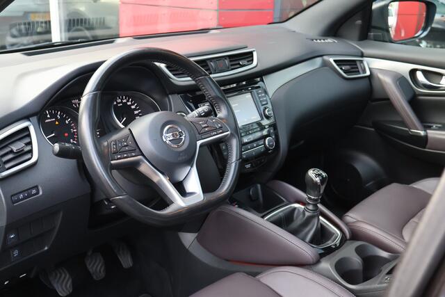 Nissan QASHQAI 1.2 Tekna + | Origineel NL | Facelift | Leder | 360° Camera | Bose Sound | Panoramadak |