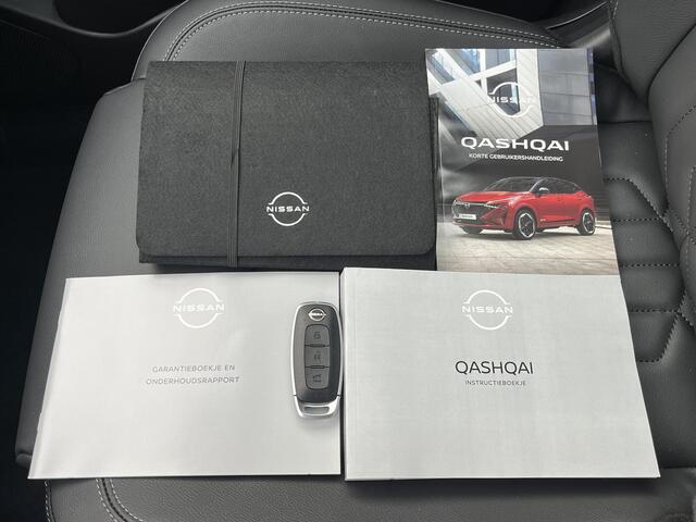 Nissan QASHQAI 1.3 MHEV Xtronic Tekna / ¤4.500,- EINDEJAARSVOORDEEL / NIEUW uit voorraad leverbaar! / Panoramadak / HUD / 360° Camera / Apple Carplay & Android Auto / Elektrisch Verstelbare Bestuurdersstoel met geheugenset / Google Maps Navigatie / Keyless Entry & Sta