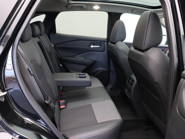 Nissan QASHQAI N-Connecta + Panoramisch glazen dak + Cold Pack Mild-Hybrid 158 Xtronic | 12.3" TFT digitale cockpit | Audiosysteem met DAB, Apple Carplay & Android Auto, USB-aansluiting, stuurwielbediening en 6 luidsprekers | Blind Spot Warning & Intervention (BSW + BSI