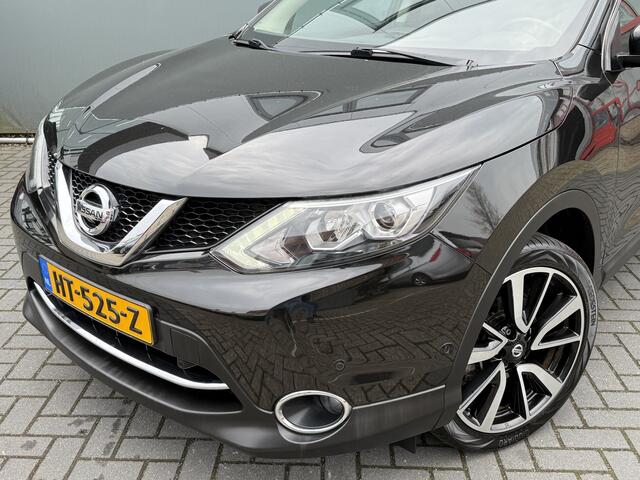 Nissan QASHQAI BWJ 2016 1.2 116 PK Tekna PANORAMADAK / TREKHAAK / NAVI / CLIMA / CRUISE / STOELVERW. / ELEKTRISCHE STOELEN / LEDER / LMV / PDC