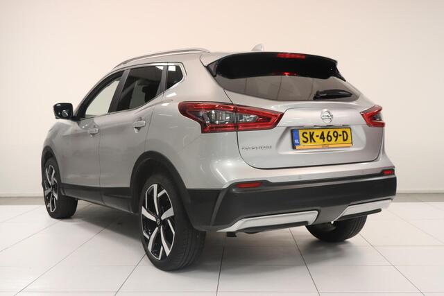 Nissan QASHQAI 1.2 Tekna | 360° Camera | Panoramadak | Stoelverwarming | Climate control | Navigatie | Elektr. bestuurdersstoel |