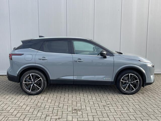 Nissan QASHQAI 1.5 e-Power Tekna Automaat Navigatie, Panoramadak, LED, Leder, 360 Camera, Head Up Display, 19"Lm, Adaptive Cruise Control
