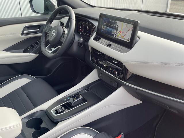 Nissan QASHQAI 1.5 e-Power Tekna Automaat Navigatie, Panoramadak, LED, Leder, 360 Camera, Head Up Display, 19"Lm, Adaptive Cruise Control