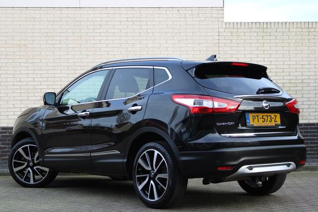 Nissan QASHQAI 1.2 Tekna | Cruise control | Leder | Panoramadak | Trekhaak | 360 camera