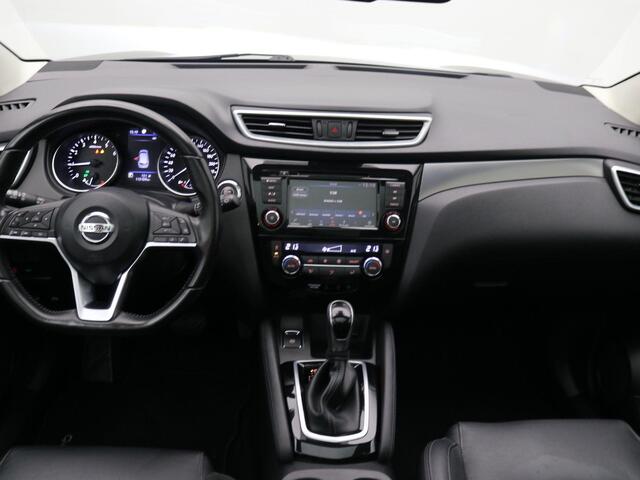 Nissan QASHQAI 1.3 DIG-T Tekna / Automaat / Trekhaak / 1500kg Trekgewicht / GROOT Glazendak / Stoelverwarming / Elektrisch Verstelbare Stoel / Dealeronderhouden / LMV / 360 Camera /