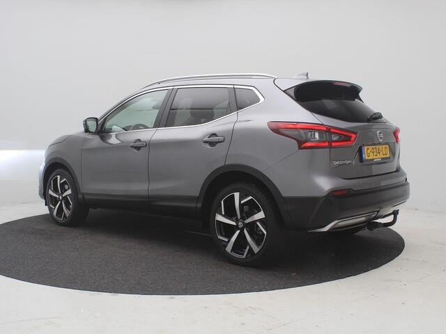 Nissan QASHQAI 1.3 DIG-T Tekna / Automaat / Trekhaak / 1500kg Trekgewicht / GROOT Glazendak / Stoelverwarming / Elektrisch Verstelbare Stoel / Dealeronderhouden / LMV / 360 Camera /