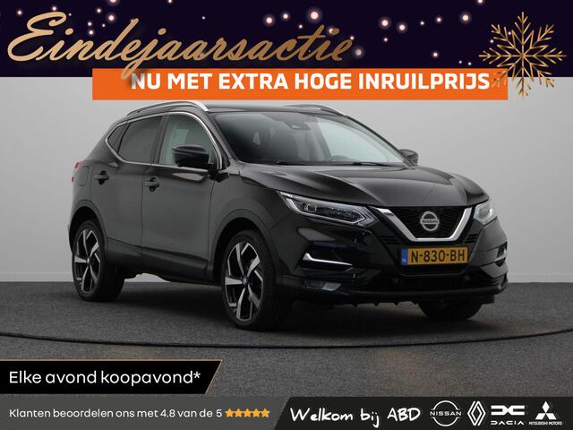 Nissan QASHQAI 158pk DIG-T Design Edition | Panoramdak | Trekhaak | Lederen Bekleding | 19 Inch Velgen | Apple Carplay & Android Auto |