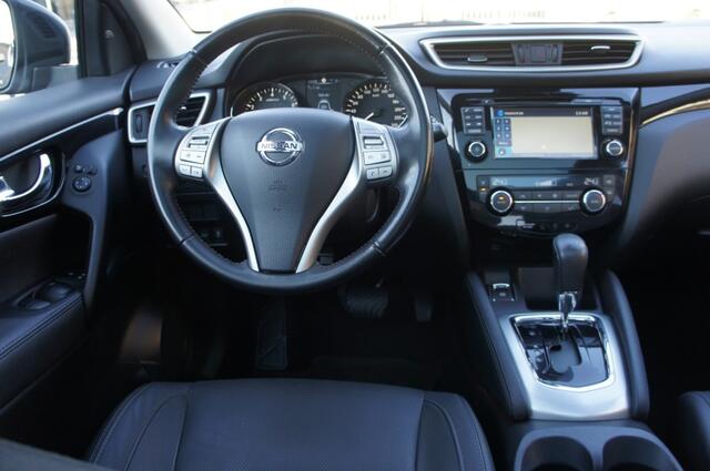 Nissan QASHQAI 1.2 TEKNA TREKH/LEDER/PANO/19INCH/DODEHOEKSENSOR/360CAM PERFECTE STAAT