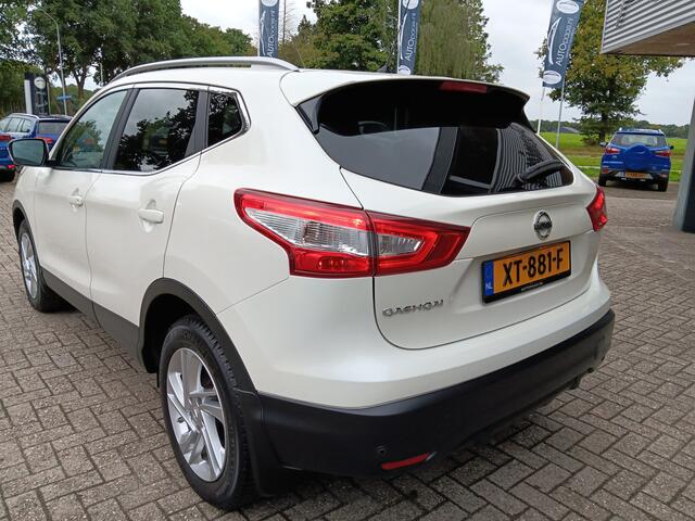 Nissan QASHQAI 1.2 116PK Automaat Tekna 17".Alle opties|Parelmoerwit|Nieuwstaat!