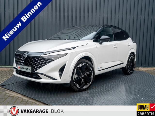 Nissan QASHQAI 1.5 e-Power N-Design | 20'' | Bose | 360 camera | Dodehoek sensoren | keyless | Panodak | Prijs Rijklaar!!