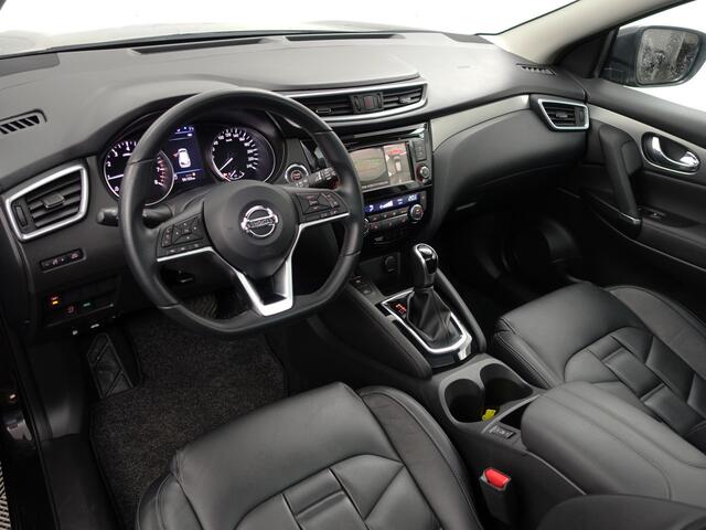 Nissan QASHQAI 1.3 DIG-T Premium Edition Aut- NAP 56dkm, Design Leder, Panoramadak, 360 Camera, Trekhaak, Stoelverwarming