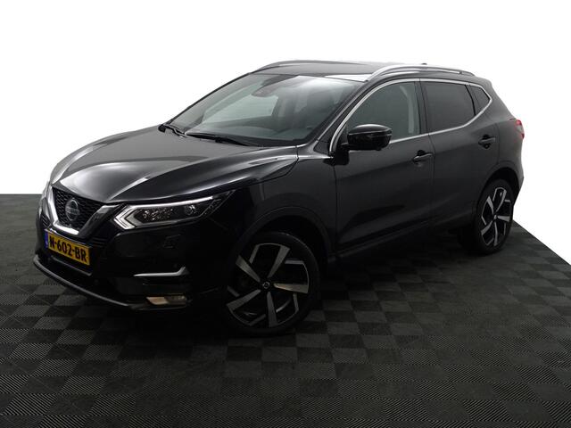 Nissan QASHQAI 1.3 DIG-T Premium Edition Aut- NAP 56dkm, Design Leder, Panoramadak, 360 Camera, Trekhaak, Stoelverwarming