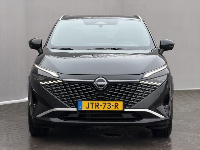 Nissan QASHQAI 1.3 MHEV Xtronic Tekna Plus / Fabrieksgarantie tot 03-2028 / Panoramadak / HUD / Trekgewicht 1800 kg / Elektrische achterklep / Stoel met massage functie / Rondomzicht camera / Stuur-, Stoel en Voorruit verwarming / Bose Audio Systeem / 360 Camera /