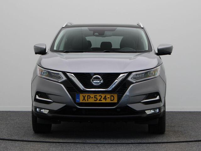 Nissan QASHQAI 140pk DIG-T Tekna | Panormadak | Half lederen bekleding | Stoelverwarming | Navigatie | Climate control | Rondomzicht camera |