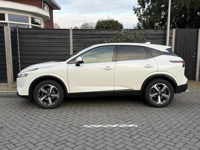 Nissan QASHQAI N-Connecta 1.3 MHEV 158PK Xtronic Automaat Navigatie, Rondomzichtcamera, Keyless, Stoel, Stuur en Voorruitverwarming, Parkeersensoren