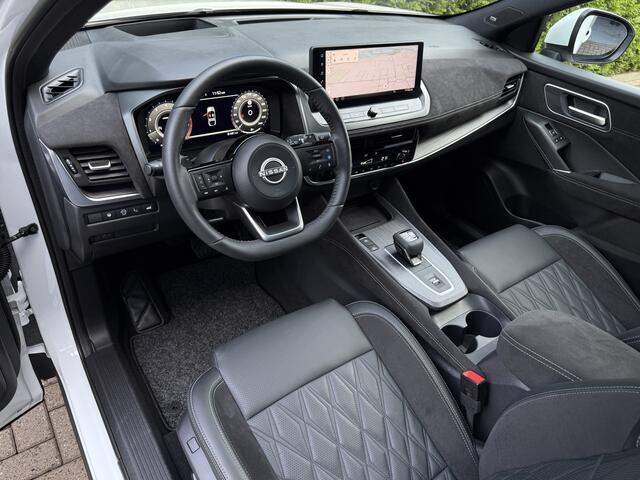 Nissan QASHQAI 1.3 MHEV 158pk Automaat Tekna Plus l PANO-DAK l ACC l 360° CAMERA l 20" VELGEN l LEDER l HUD l BLIS l 6.000km