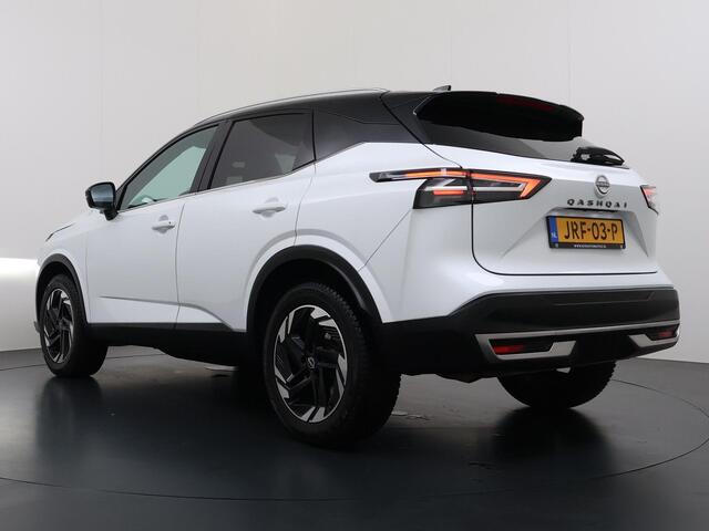 Nissan QASHQAI 1.3 MHEV Xtronic N-Connecta 1.3 MHEV Xtronic N-Connecta | FABRIEKSGARANTIE| PANO| VOORRUITVERWARMING| STOEL + STUUR VERWARMING| 360 CAMERA| DODE HOEK| HEAD-UP| ELEK. ACHTERKLEP