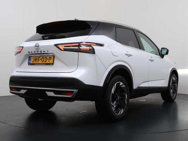 Nissan QASHQAI 1.3 MHEV Xtronic N-Connecta 1.3 MHEV Xtronic N-Connecta | FABRIEKSGARANTIE| PANO| VOORRUITVERWARMING| STOEL + STUUR VERWARMING| 360 CAMERA| DODE HOEK| HEAD-UP| ELEK. ACHTERKLEP