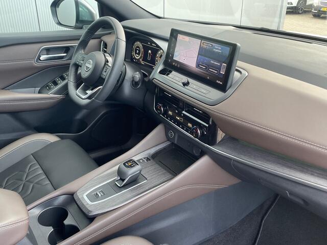 Nissan QASHQAI 1.3 MHEV Tekna Automaat Navigatie, Leder, LED, 19"Lm, Adaptive Cruise Control, 360 Camera, Head Up Display