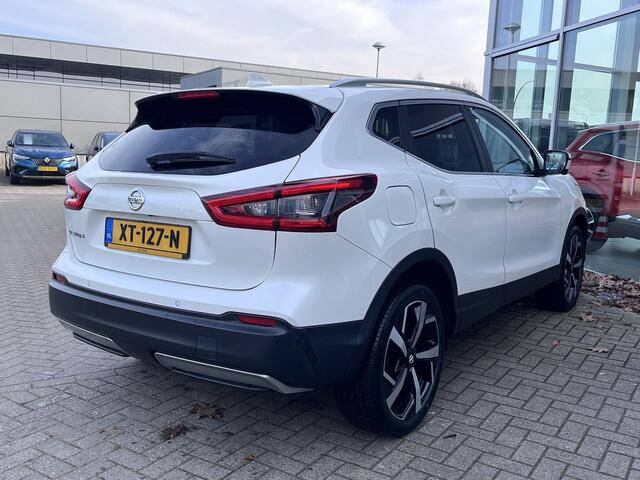 Nissan QASHQAI 1.2 Tekna + 360 camera - Halfleder interieur - Panormadak - Stoelverwarming - Blindspot Warning