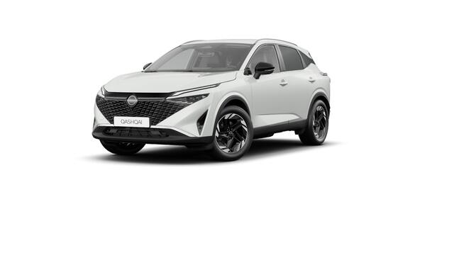 Nissan QASHQAI N-Connecta + Panoramisch glazen dak + Cold Pack Mild-Hybrid 158 Xtronic | 12.3" TFT digitale cockpit | Audiosysteem met DAB, Apple Carplay & Android Auto, USB-aansluiting, stuurwielbediening en 6 luidsprekers | Blind Spot Warning & Intervention (BSW + BSI