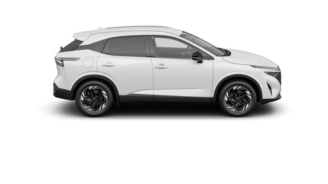Nissan QASHQAI N-Connecta + Panoramisch glazen dak + Cold Pack Mild-Hybrid 158 Xtronic | 12.3" TFT digitale cockpit | Audiosysteem met DAB, Apple Carplay & Android Auto, USB-aansluiting, stuurwielbediening en 6 luidsprekers | Blind Spot Warning & Intervention (BSW + BSI