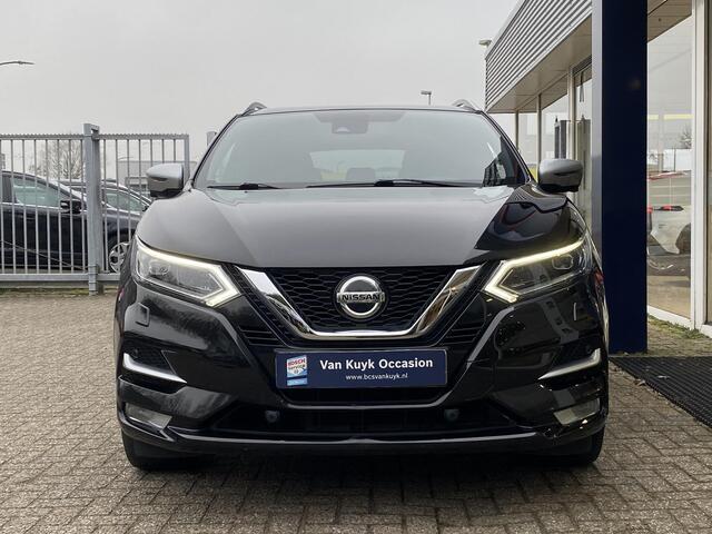 Nissan QASHQAI 1.3 DIG-T Tekna + / Automaat / Panodak / Vol-Leder / Elektr.-Stoelen met Geheugen / Bose-Audio / 360°-Camera / Adaptieve Cruise-Control / Climate-Control / Stoelverwarming / Apple-Carplay & Android-Auto / Keyless / LED / DAB Radio-Bluetooth / Navi / PDC V