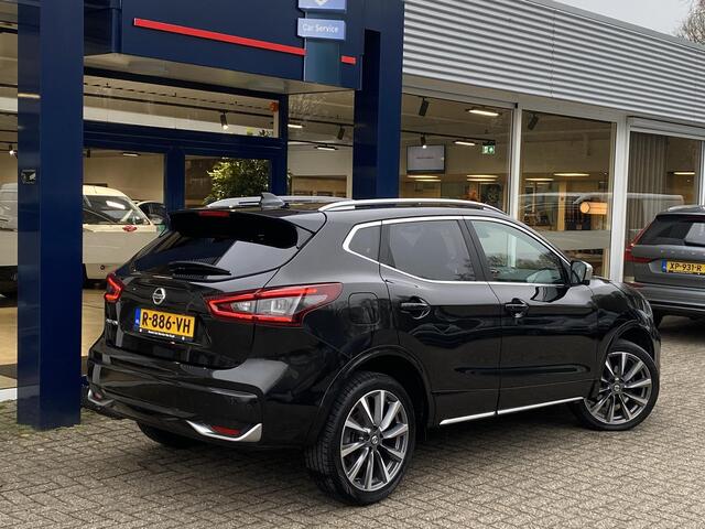 Nissan QASHQAI 1.3 DIG-T Tekna + / Automaat / Panodak / Vol-Leder / Elektr.-Stoelen met Geheugen / Bose-Audio / 360°-Camera / Adaptieve Cruise-Control / Climate-Control / Stoelverwarming / Apple-Carplay & Android-Auto / Keyless / LED / DAB Radio-Bluetooth / Navi / PDC V