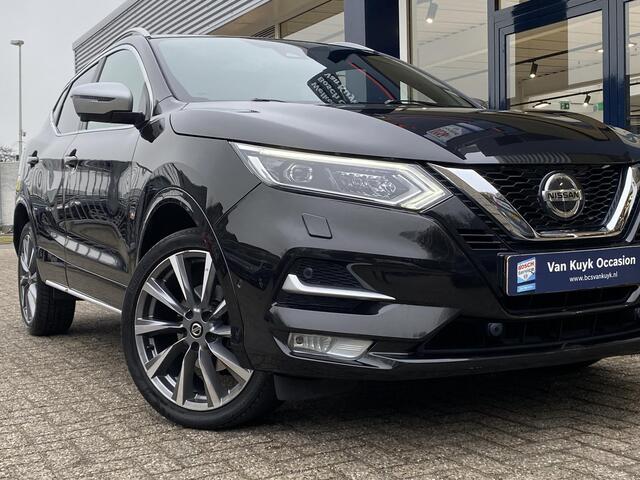 Nissan QASHQAI 1.3 DIG-T Tekna + / Automaat / Panodak / Vol-Leder / Elektr.-Stoelen met Geheugen / Bose-Audio / 360°-Camera / Adaptieve Cruise-Control / Climate-Control / Stoelverwarming / Apple-Carplay & Android-Auto / Keyless / LED / DAB Radio-Bluetooth / Navi / PDC V