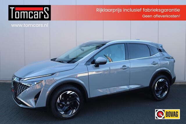Nissan QASHQAI 1.3DIG-T MHEV 158PK Automaat N-Connecta Pano-dak/Winter-pack/Elektr.-klep/Head-Up/Adapt.-cruise