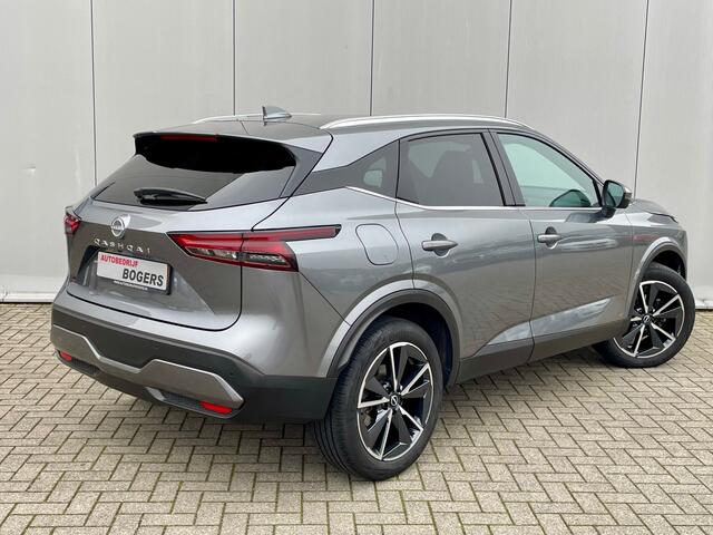 Nissan QASHQAI 1.3 MHEV Tekna Automaat Navigatie, Panoramadak, Leder, Adaptive Cruise Control, 19"Lm, LED, Electrische Achterklep