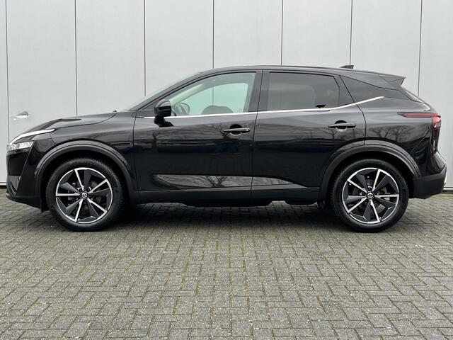 Nissan QASHQAI 1.3 MHEV N-Style / Trekhaak 1.400 KG Trekgewicht / Adaptieve Cruise Control / Navigatie / 360 Graden Camera / Climate Control / Android Auto & Apple CarPlay / Parkeersensoren Voor + Achter /