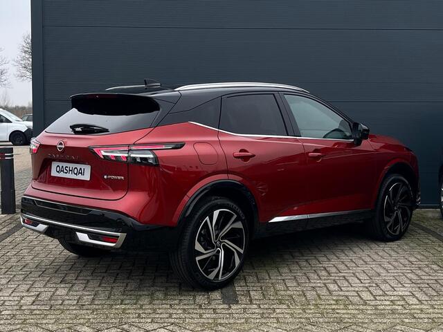 Nissan QASHQAI 1.5 e-Power Tekna Plus 205PK | Head-Up Display | BOSE Audio | Panoramadak | Stoel,- Stuur en Voorruitverwarming | 20'' Inch Velgen | Apple CarPlay & Android Auto | Nieuw uit voorraad leverbaar!