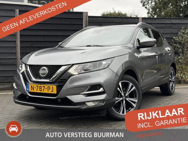 Nissan QASHQAI Design Edition 1.3 DIG-T 160PK DCT7 Automaat Navigatie, Rondomzichtcamera, Trekhaak, Panoramadak, Stoelverwarming