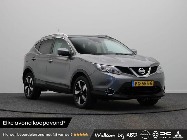 Nissan QASHQAI 1.6 N-Connecta | Trekhaak | Panorama Dak | Stoelverwarming | Rondom Camera's | ABD Onderhouden |