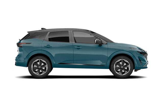 Nissan QASHQAI Tekna Plus + Two Tone Mild-Hybrid 158 Xtronic | 12.3" TFT digitale cockpit | Automatische achterklep met handsfree functie (voetsensor) | Blind Spot Warning & Intervention (BSW + BSI)