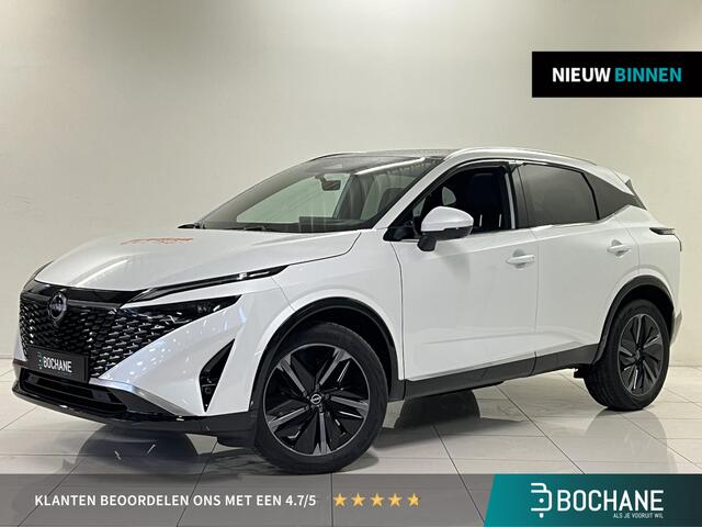 Nissan QASHQAI 1.3 MHEV Xtronic Tekna Actie-Voorraad-Auto/Stuurverwarming/Stoelverwarming/Lederenbekleding/