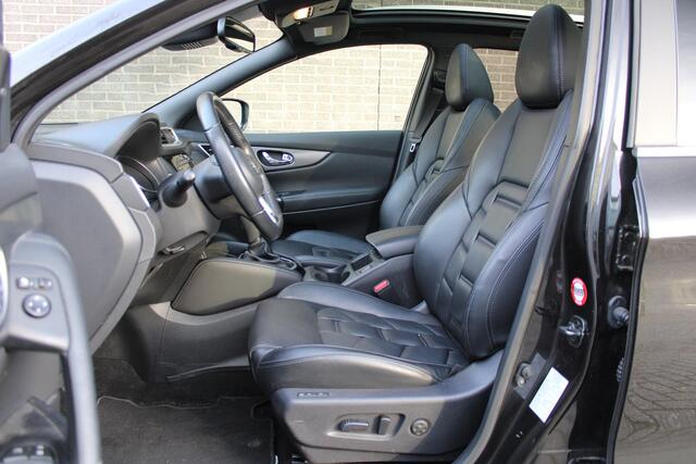 Nissan QASHQAI 1.3 DIG-T Tekna + Cruise/Climate control, Navigatie, panoramadak, Leder interieur, LM velgen, Elek.stoelbediening