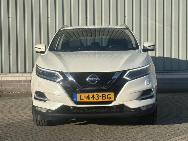 Nissan QASHQAI 1.3 DIG-T Tekna / Dealer Onderhouden / Trekhaak 1500 KG / Half Lederen Bekleding / Navigatie / Stoelverwarming / 360 Graden Camera / Adaptive Cruise Control / Climate Control / Apple CarPlay/Android Auto / Elektrische Stoelverstelling /