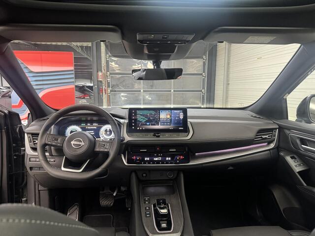 Nissan QASHQAI 1.5 e-Power Tekna / 4500,- Nissan Voorraadvoordeel / Panoramadak / Stoel- en Stuurverwarming / Verwarmde Voorruit / Lederen Bekleding / HUD / Elektrische Kofferbak / Elektrisch Verstelbare Stoel /