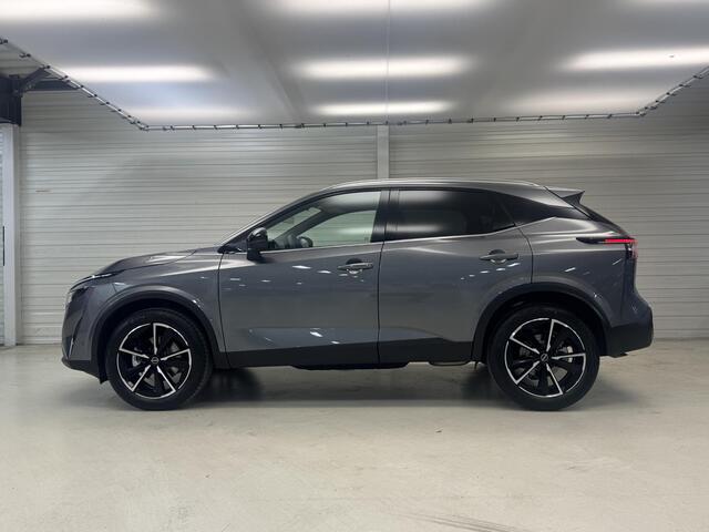 Nissan QASHQAI 1.5 e-Power Tekna / 4500,- Nissan Voorraadvoordeel / Panoramadak / Stoel- en Stuurverwarming / Verwarmde Voorruit / Lederen Bekleding / HUD / Elektrische Kofferbak / Elektrisch Verstelbare Stoel /