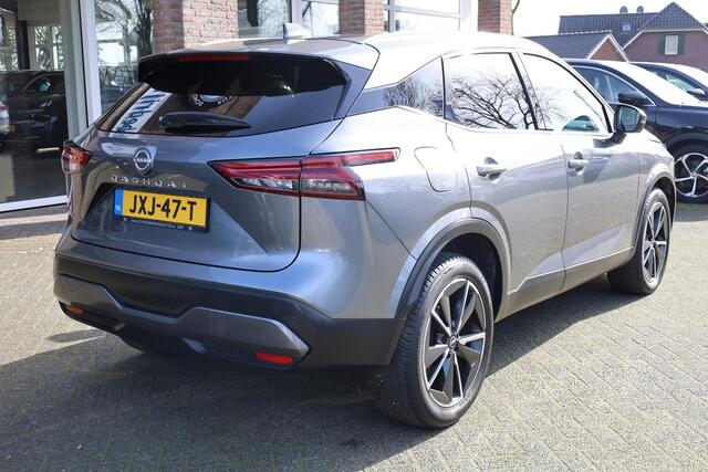 Nissan QASHQAI 1.3 MHEV Xtronic Tekna Plus PANO HUD MASSAGE MEMORY CARPLAY 360-CAM LEER STOEL/STUUR/RUITVERW. DAB ACC 2XPDC 19''LMV ENZ.ENZ.