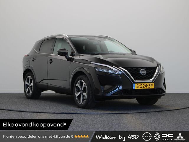 Nissan QASHQAI 1.3 MHEV Xtronic N-Connecta | Panoramadak | Dodehoek detectie | Rondomzicht camera | Climate control | Trekhaak 1800kg trekgewicht | Apple carplay/Andoid auto |