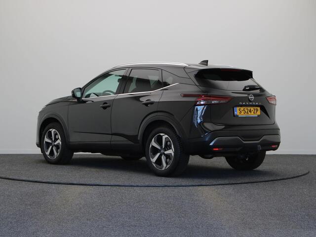 Nissan QASHQAI 1.3 MHEV Xtronic N-Connecta | Panoramadak | Dodehoek detectie | Rondomzicht camera | Climate control | Trekhaak 1800kg trekgewicht | Apple carplay/Andoid auto |