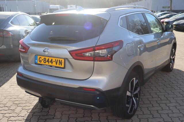 Nissan QASHQAI 1.3 DIG-T Tekna NAP, Panoramadak, Navigatie, Automaat, Lederen interieur, Stoelverwarming, Climate control, 360 Camera, Adaptieve Cruise control
