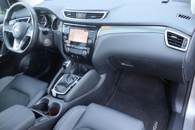 Nissan QASHQAI 1.3 DIG-T Tekna NAP, Panoramadak, Navigatie, Automaat, Lederen interieur, Stoelverwarming, Climate control, 360 Camera, Adaptieve Cruise control