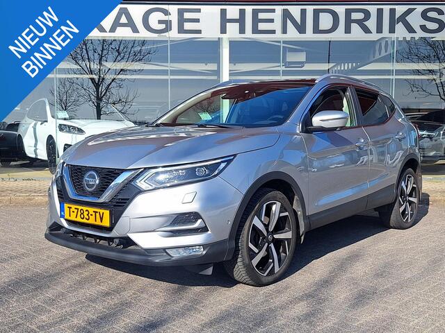 Nissan QASHQAI 1.3 DIG-T Tekna DCT Automaat | Panodak | Trekhaak | LED | 360Cam | Climate | Navi | All Season banden |