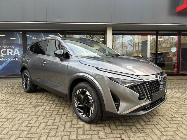 Nissan QASHQAI 1.3 MHEV Xtronic N-Connecta Nieuw uit voorraad leverbaar | Automaat | Draadloze telefoonlader | Panoramadak | Parkeersensoren voor- en achter | Climate Control | Fabrieksgarantie